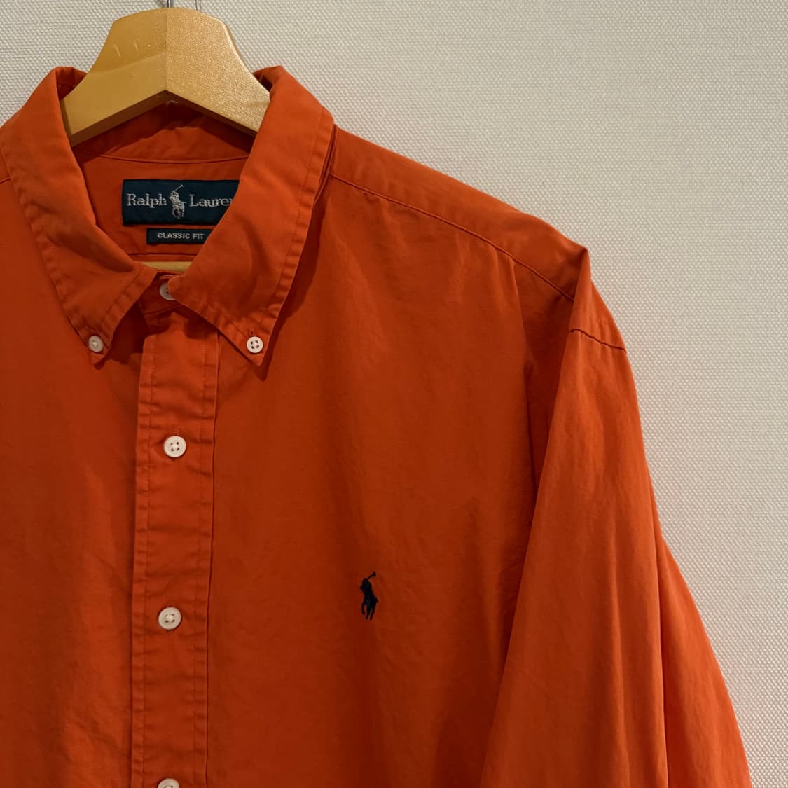 [XL]폴로 셔츠 오렌지 상품이미지2