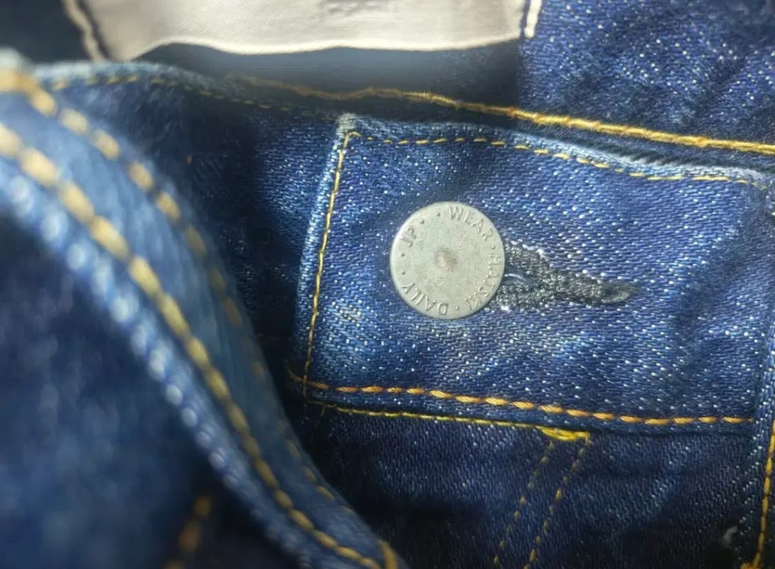 Hatski 하츠키 레귤러 테이퍼드 데님 (Blue) 3사이즈 상품이미지6