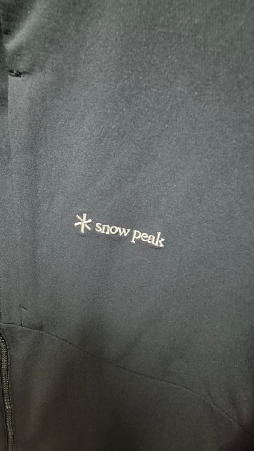 스노우피크 라고 바람막이 블랙 XXL 상품이미지4