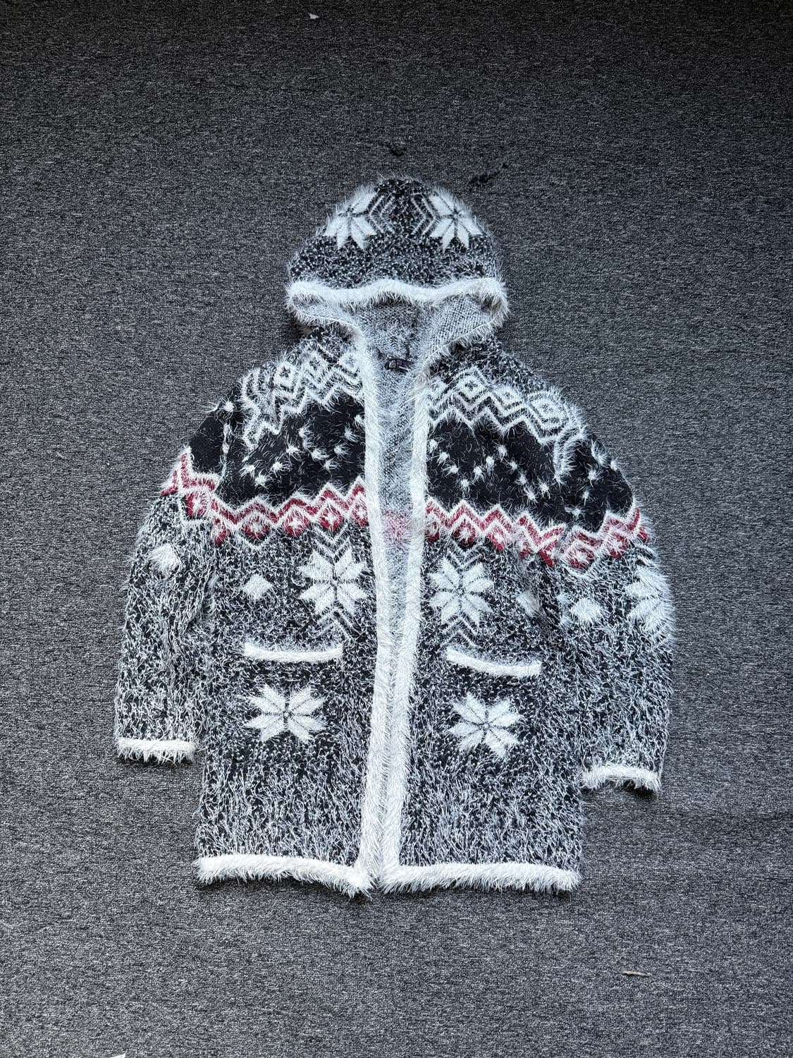 빈티지 윈터 후드 상품이미지1