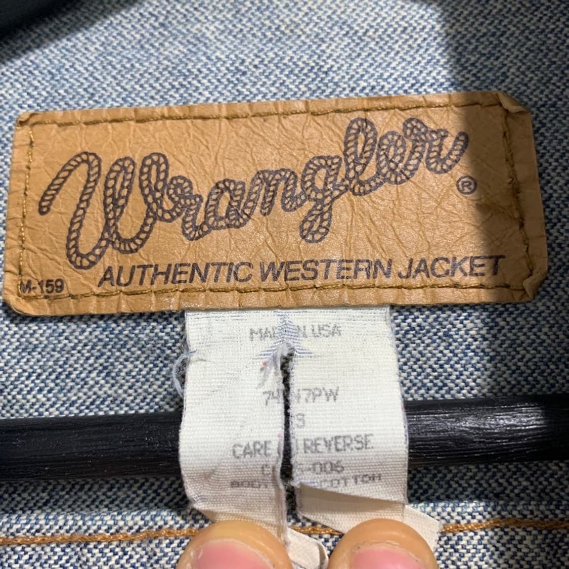 랭글러 워크 데님자켓 상품이미지5