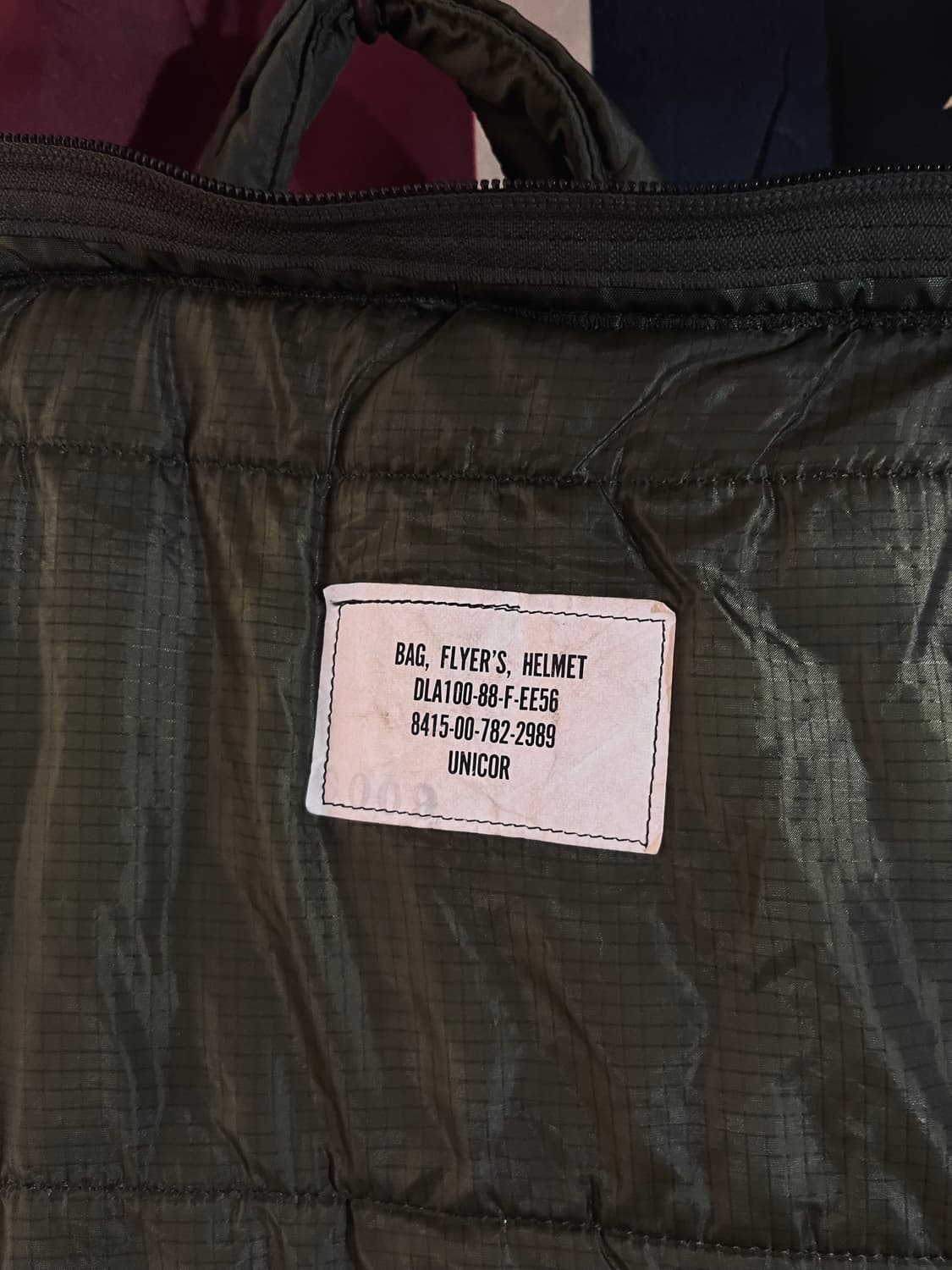 80s USAF helmet bag 상품이미지4