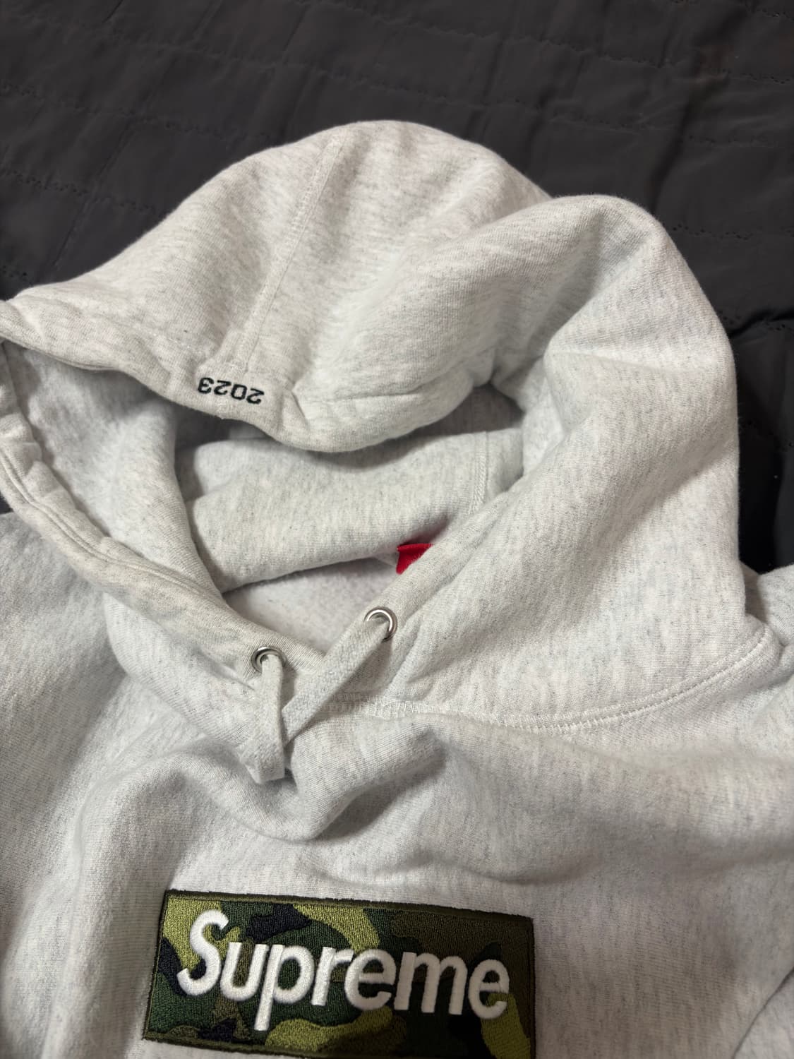 슈프림 카모 박스로고 후드 상품이미지6