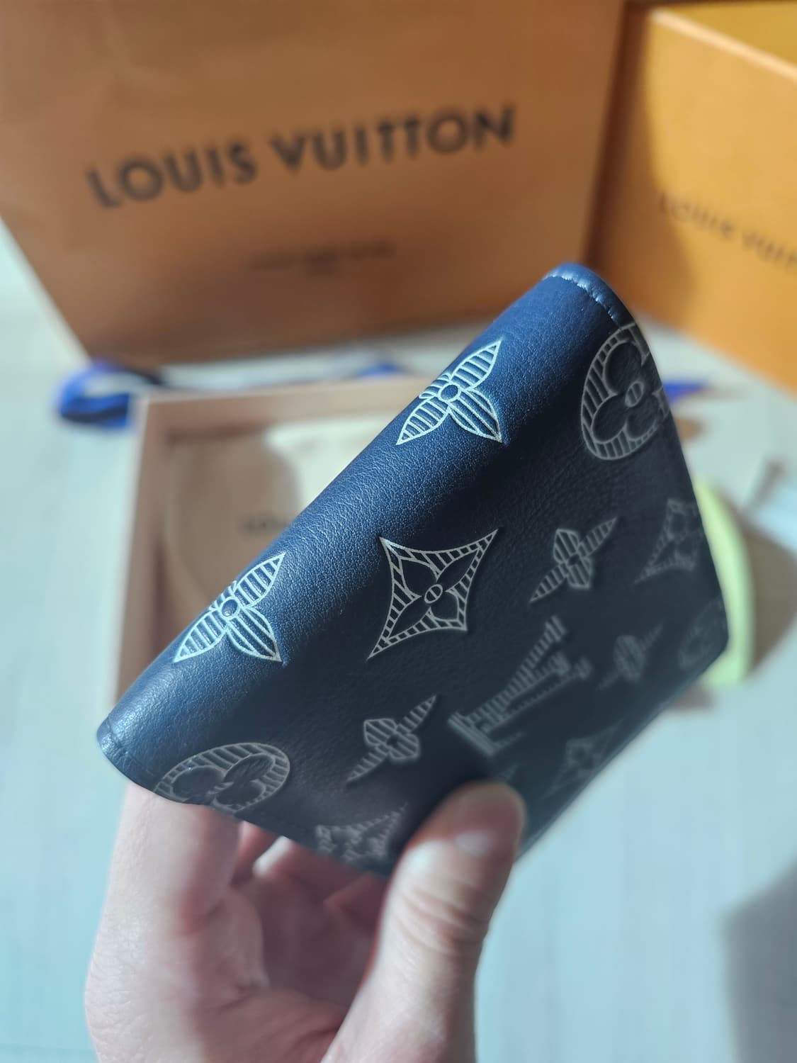 루이비통 멀티플 월렛 네이비 블루 판매합니다 (M83379) 상품이미지5