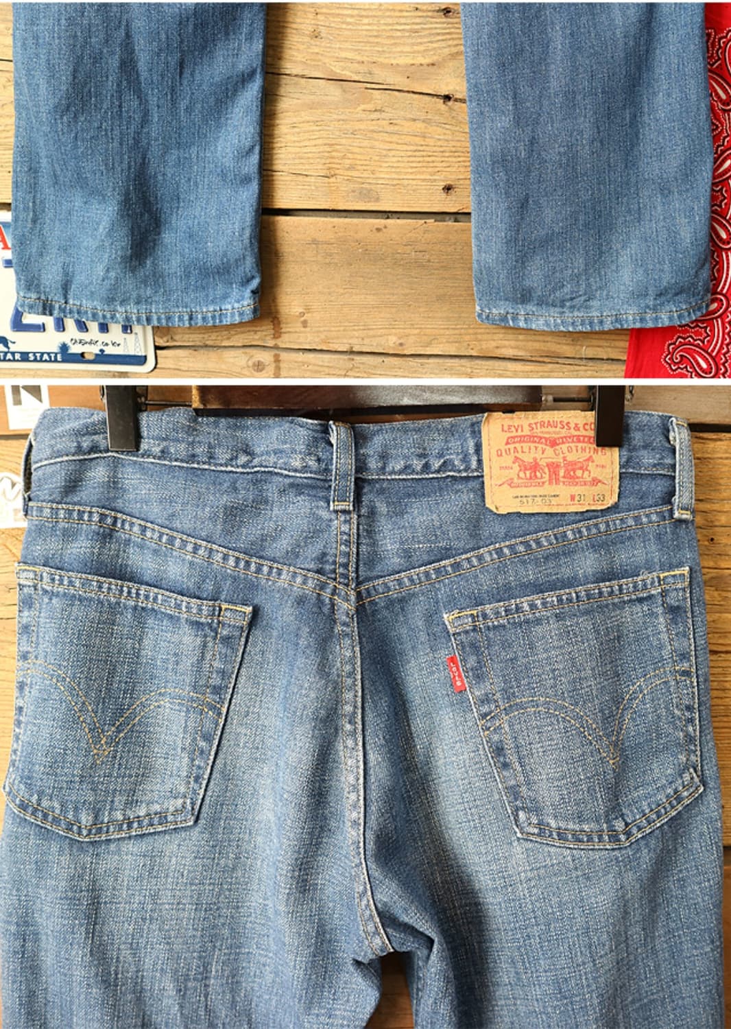 일본판 04S LEVIS 리바이스 517-03 부츠컷 데님

29-30 상품이미지5