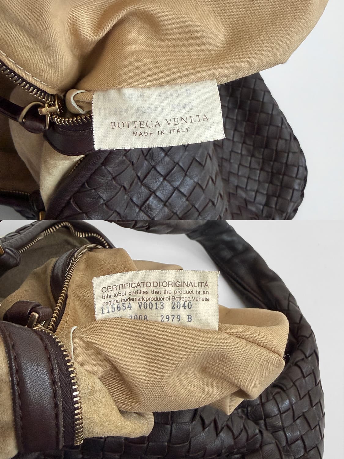 보테가베네타 인트레치아토 호보백 라지 판매합니다. 상품이미지7