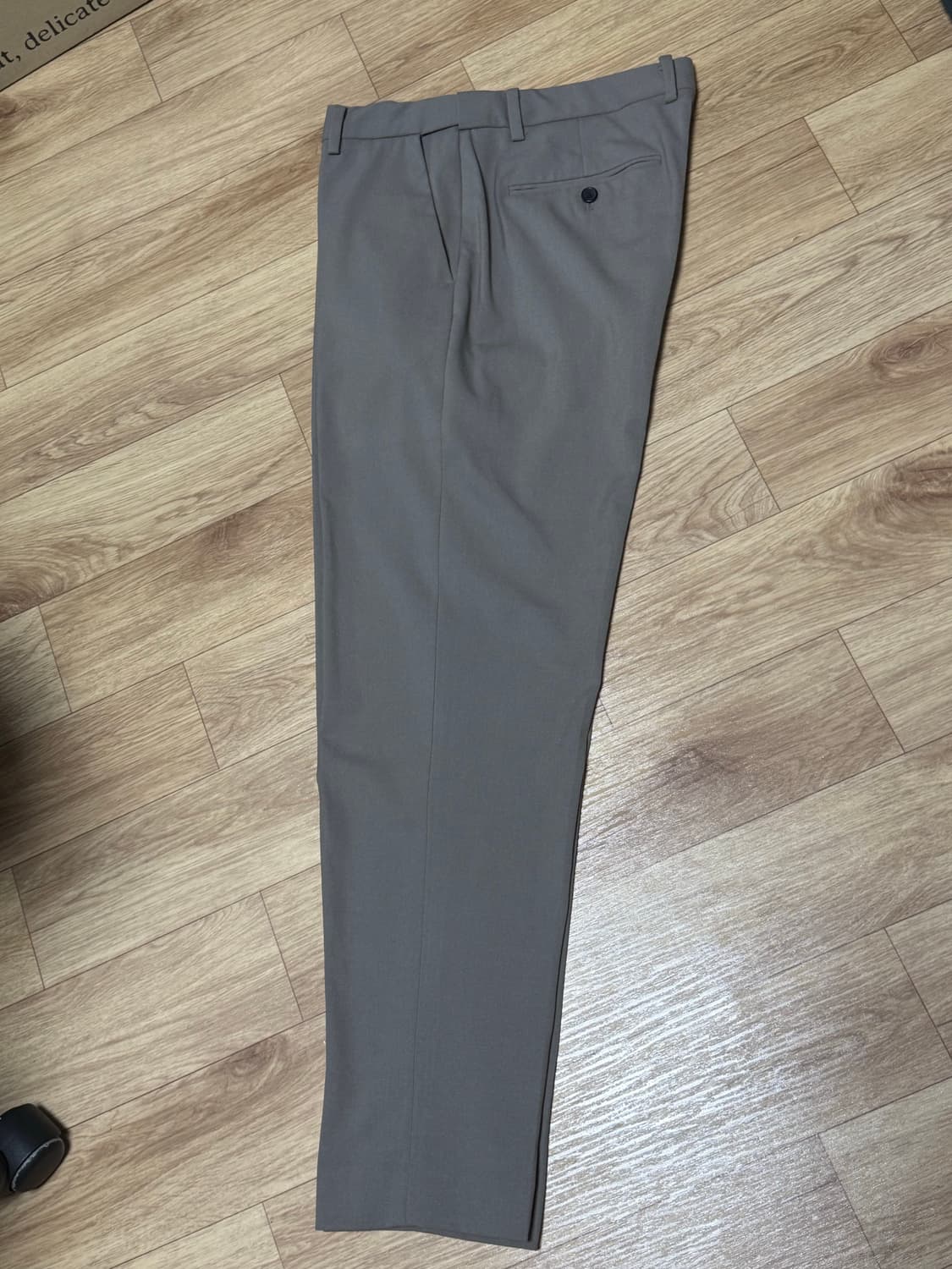 컨셉원 히든밴딩 테이퍼드핏 슬랙스 카키 33 상품이미지3