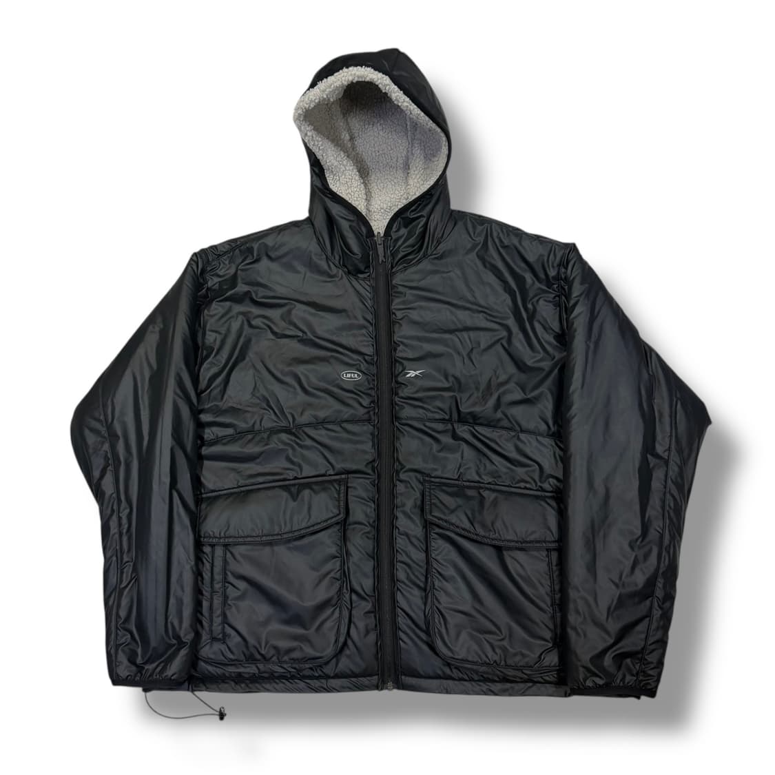 Reebok 리버서블 나일론 플리스 자켓 상품이미지3