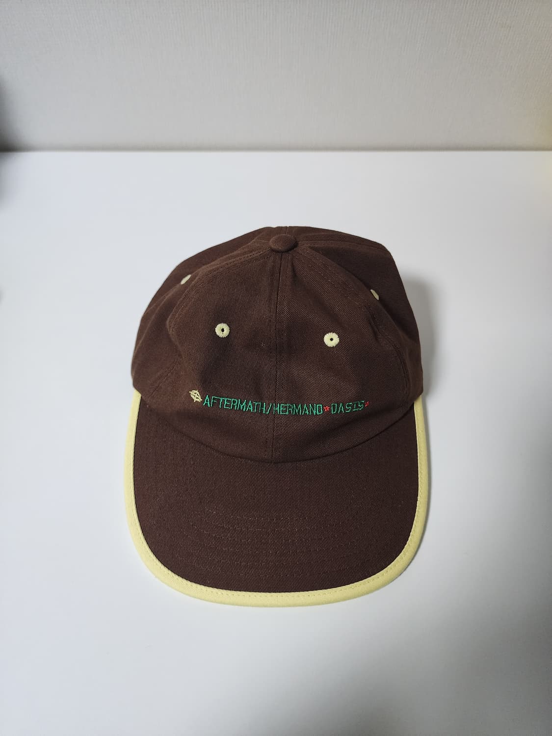 애프터매스 Aftermath 오아시스 볼캡 브라운 상품이미지1