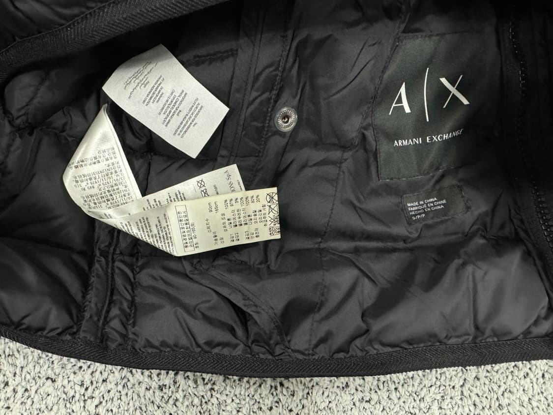 알마니익스체인지 경량 패딩 상품이미지4