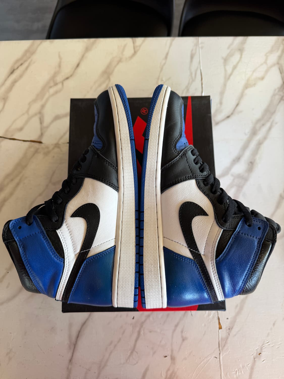 (커스텀) 조던1 레트로 하이 OG 로얄토 265 팝니다 상품이미지3