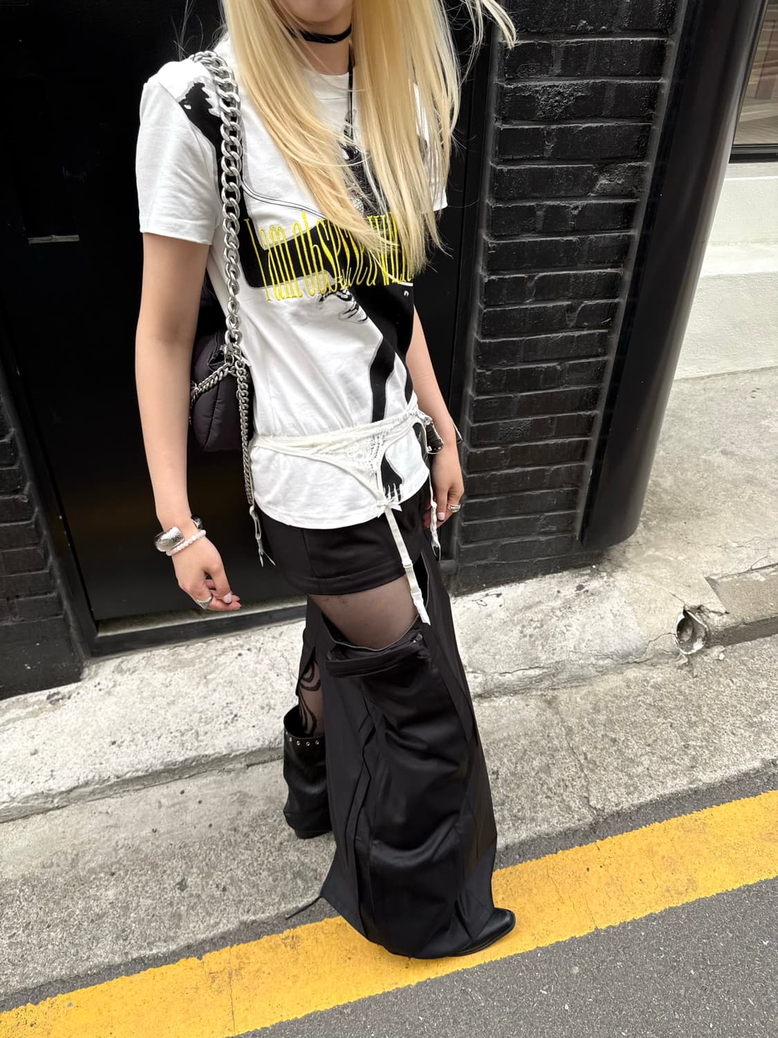 CoconutPlam탈부착 카고 스커트 상품이미지2