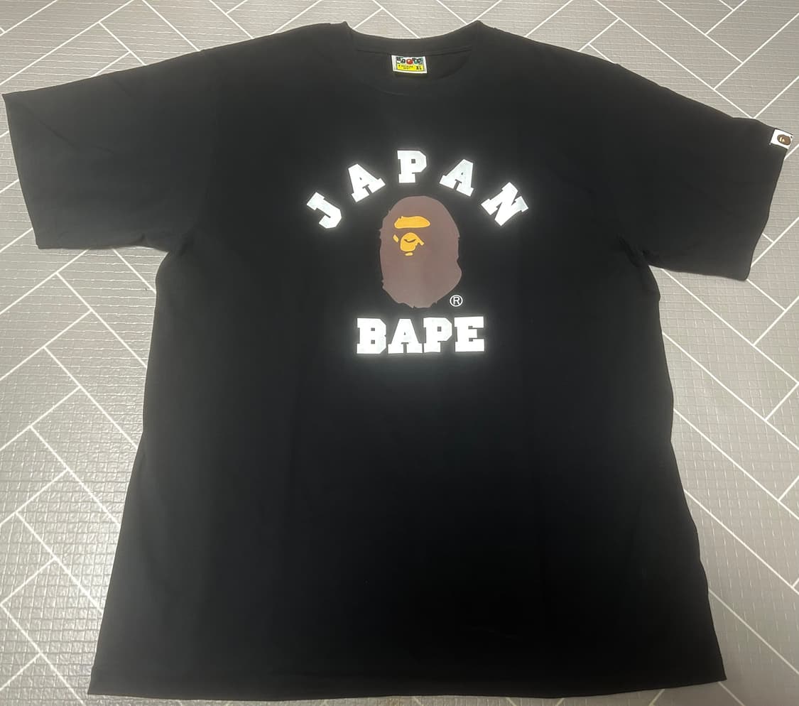 베이프 제팬 반팔 블랙 상품이미지1