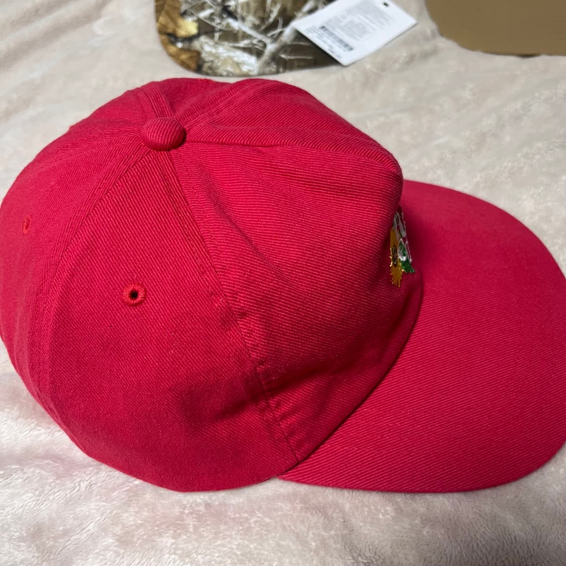 fetch 선플라워 5패널 캡 레드 상품이미지4