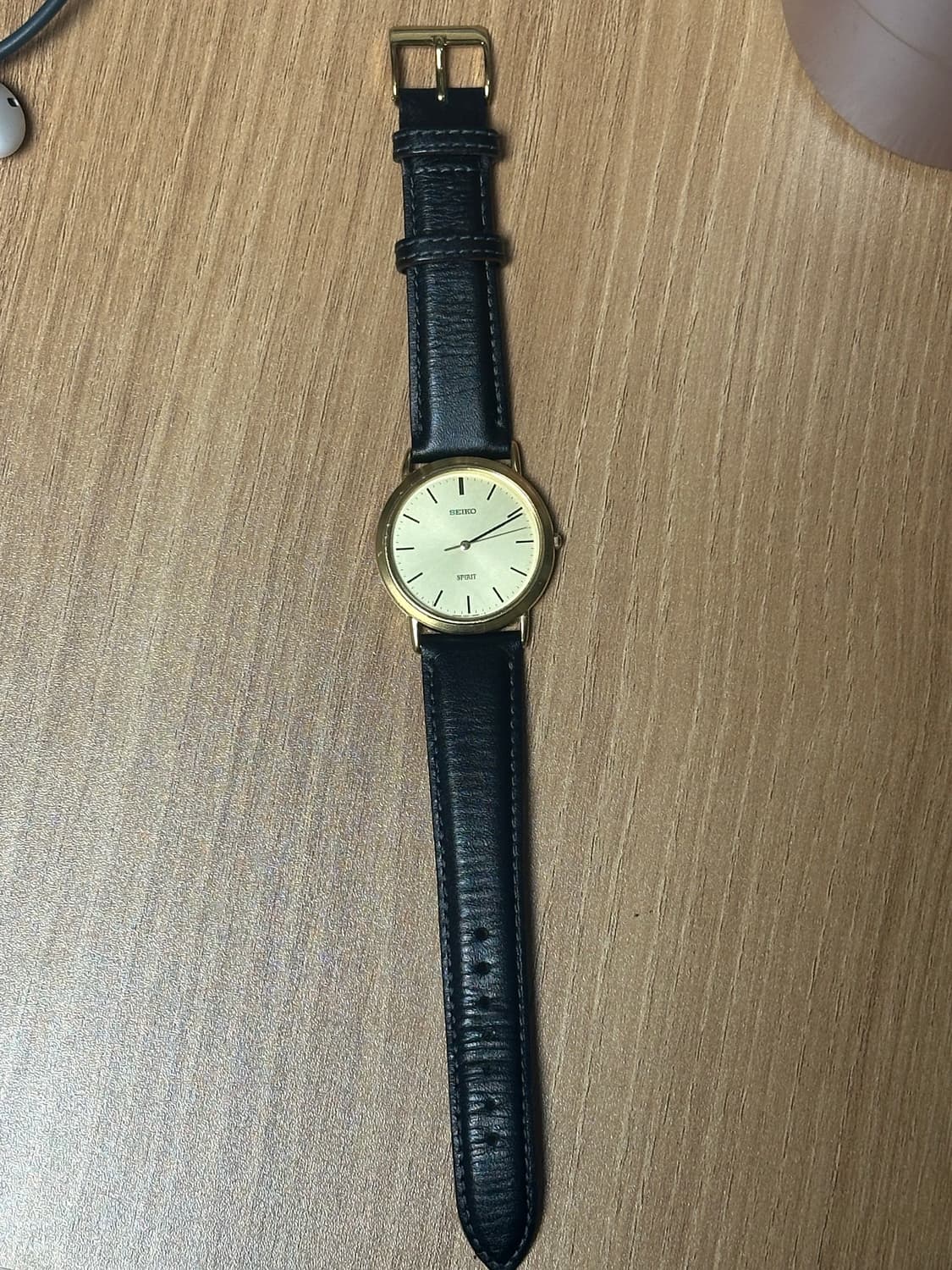 90’s 빈티지 세이코 스피릿 쿼츠 드레스 시계 상품이미지3