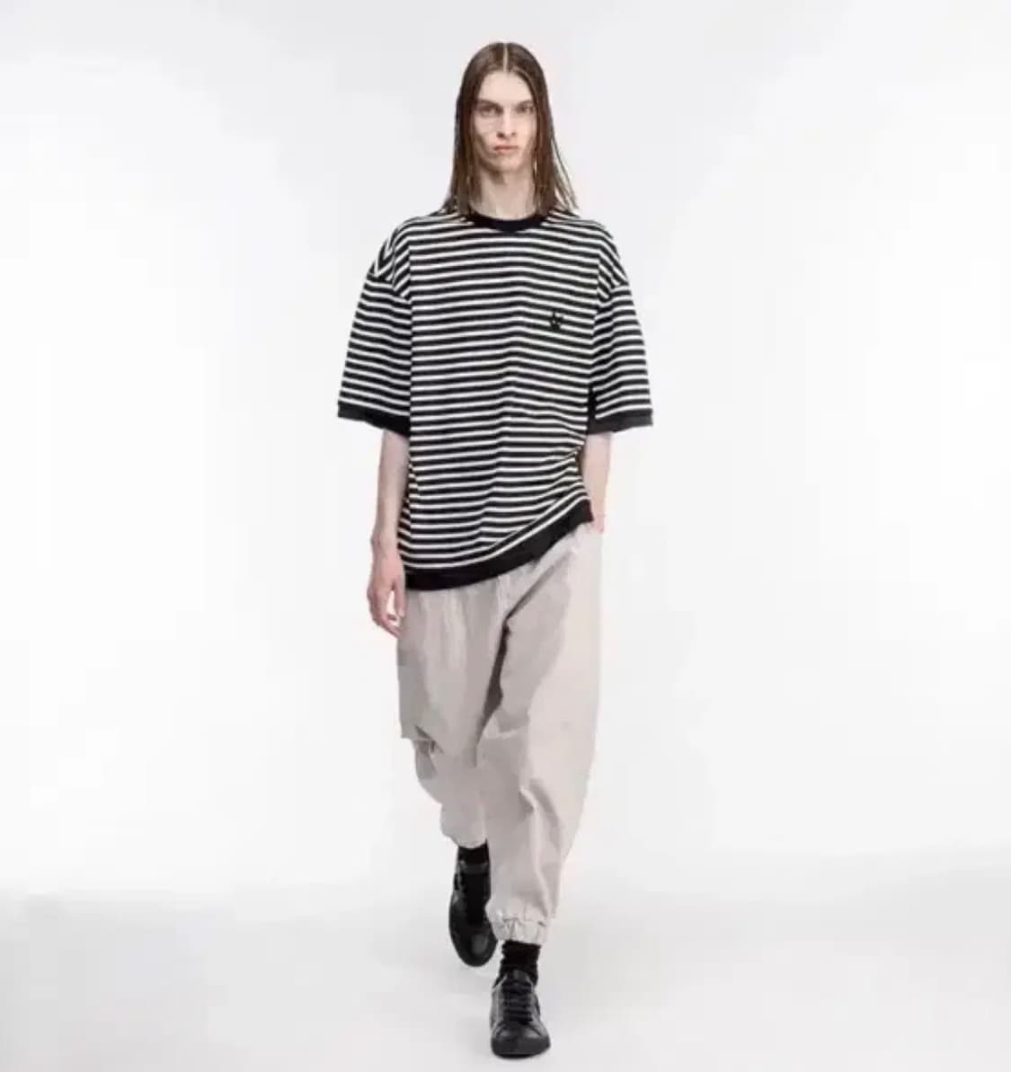 (XL) 송지오 지제로 23SS 스트라이프 티셔츠 상품이미지1