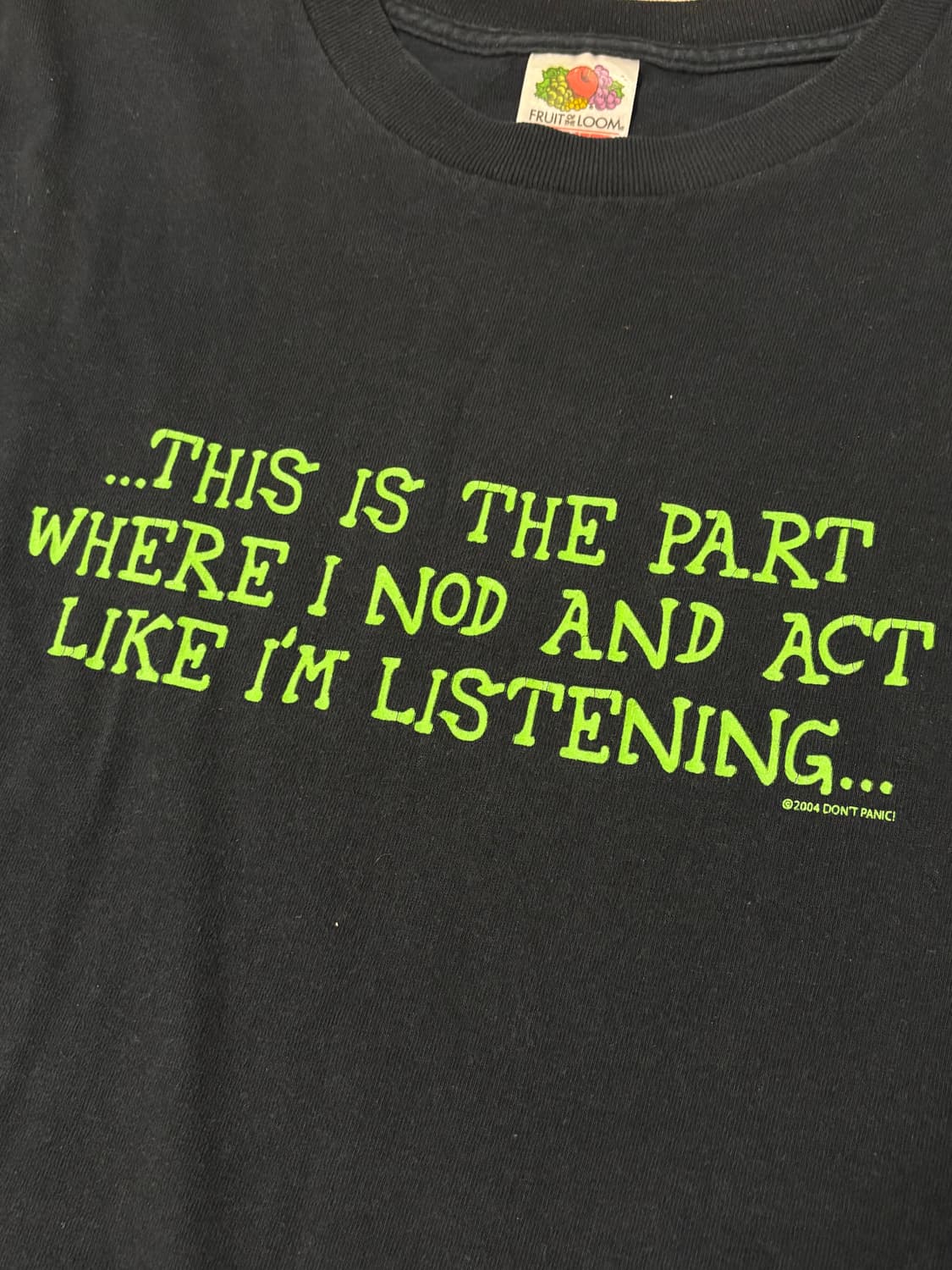 00s 빈티지 유머 티셔츠 상품이미지2