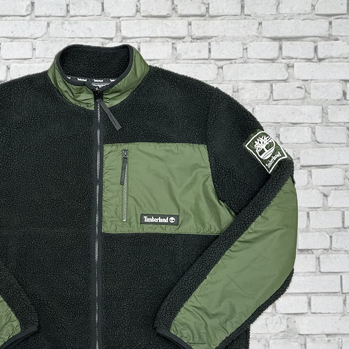 팀버랜드 빈티지 양털 쉐르파 후리스 XL 상품이미지1