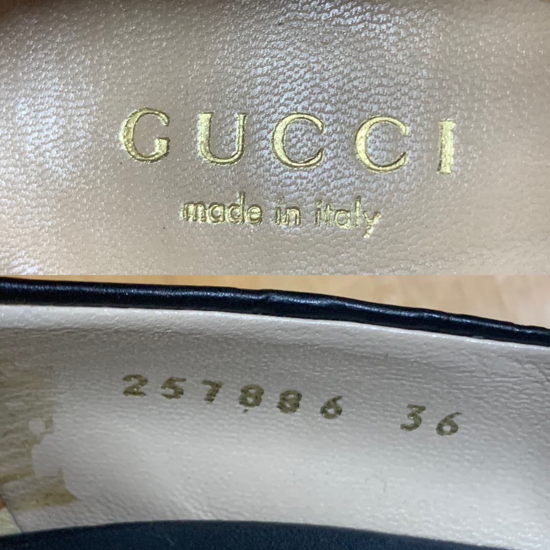 GUCCI 구찌 GG-로고 오픈 토 플랫폼(36 사이즈) 상품이미지9