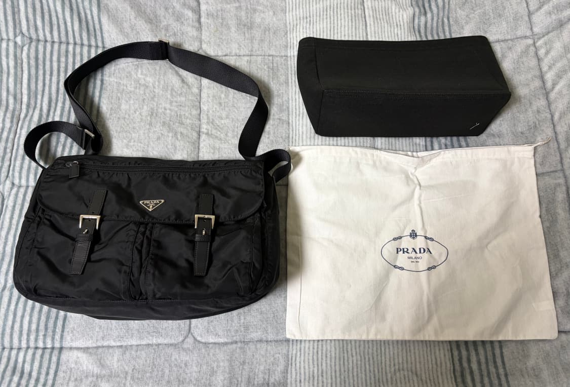 프라다PRADA 투버클 포코노 크로스백 상품이미지1