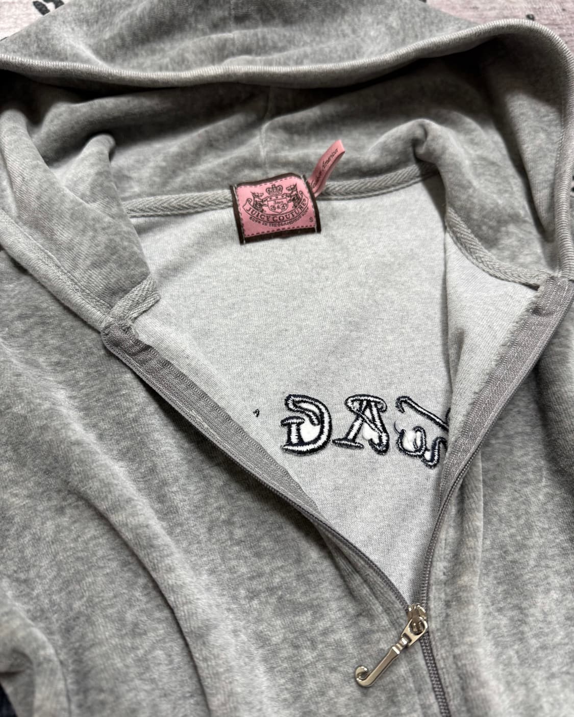 Juicy Couture velvet hoodie 상품이미지4