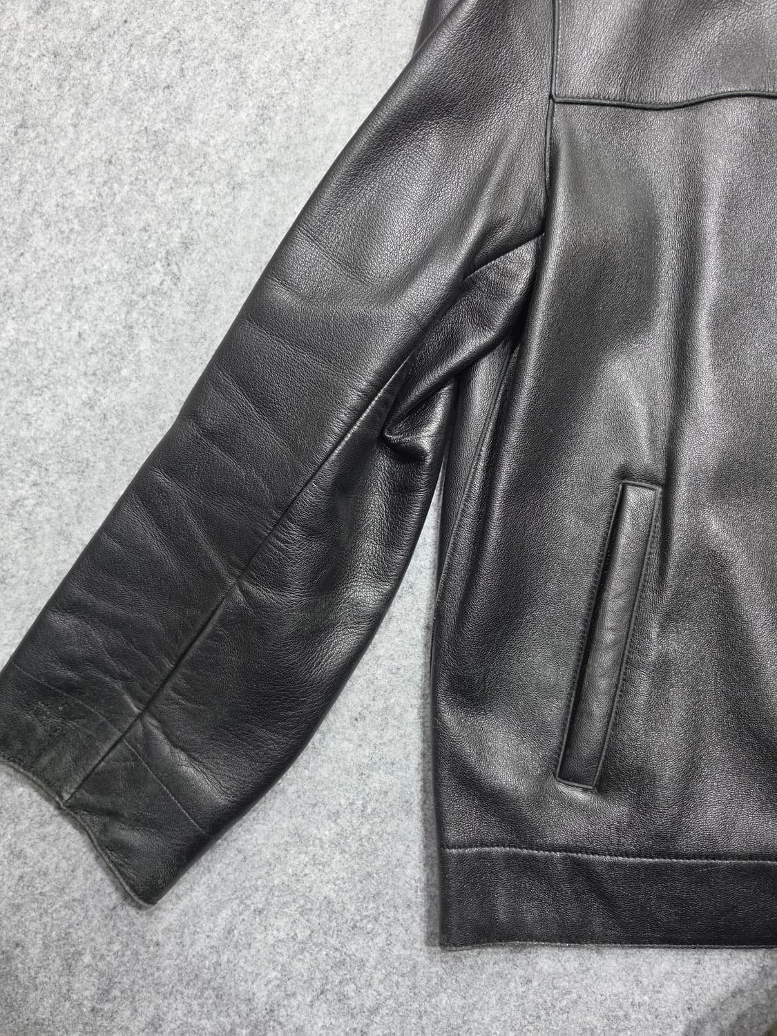 리바이스 레드탭 싱글 카라 집업 양가죽자켓 레더자켓 L 상품이미지7
