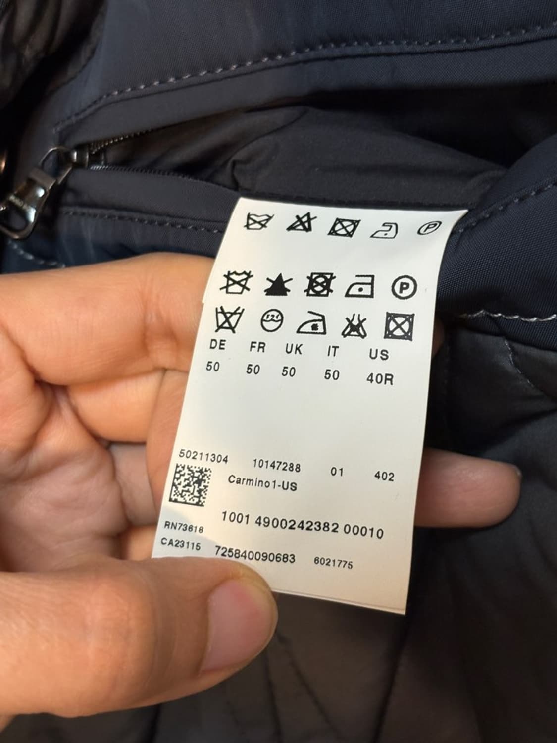 휴고보스 테크니컬 패딩 블레이저 자켓 상품이미지9