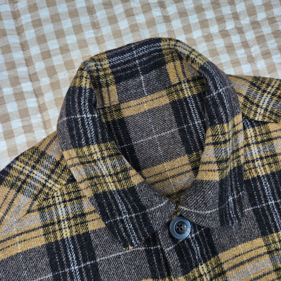 커버낫 울 남방 남자100~105 상품이미지3