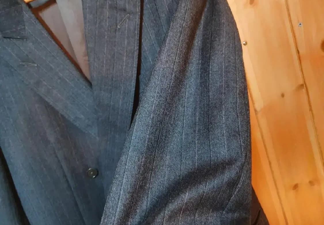 에르메네질도 제냐 울 캐시미어 더블버튼 자켓 남성 100 상품이미지3