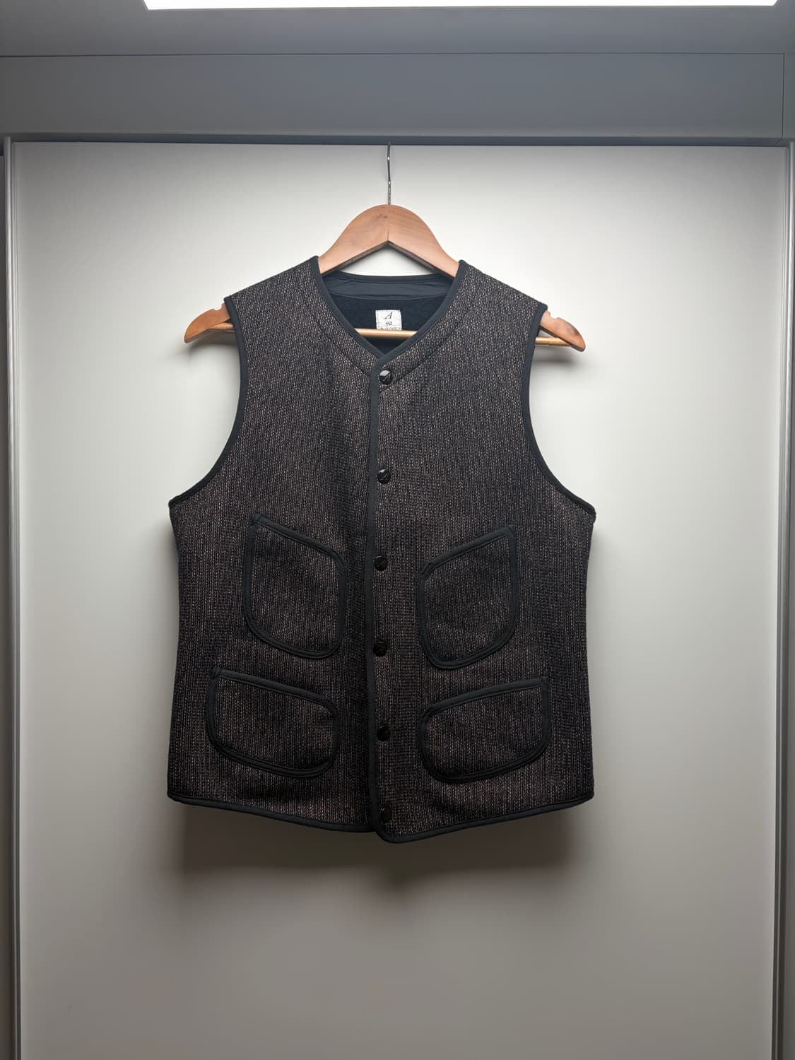 아나토미카 BB vest 소금/후추 컬러 42사이즈 상품이미지1