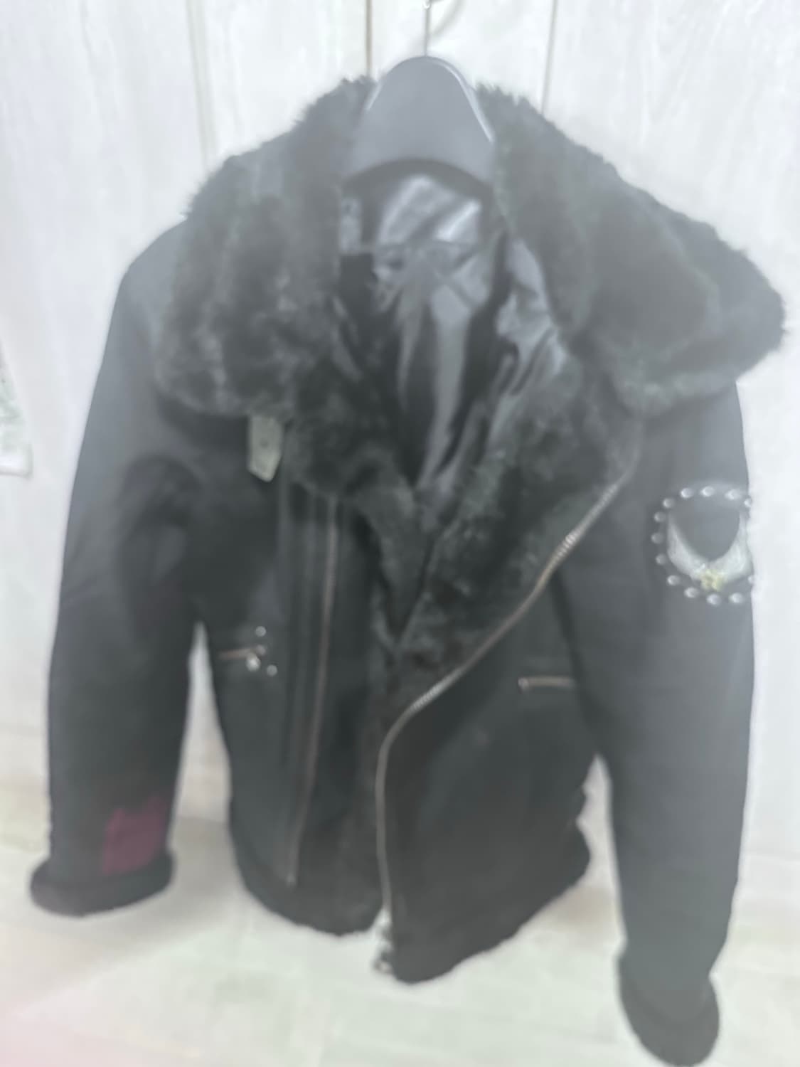 펑크 무스탕 빈티지 상품이미지4