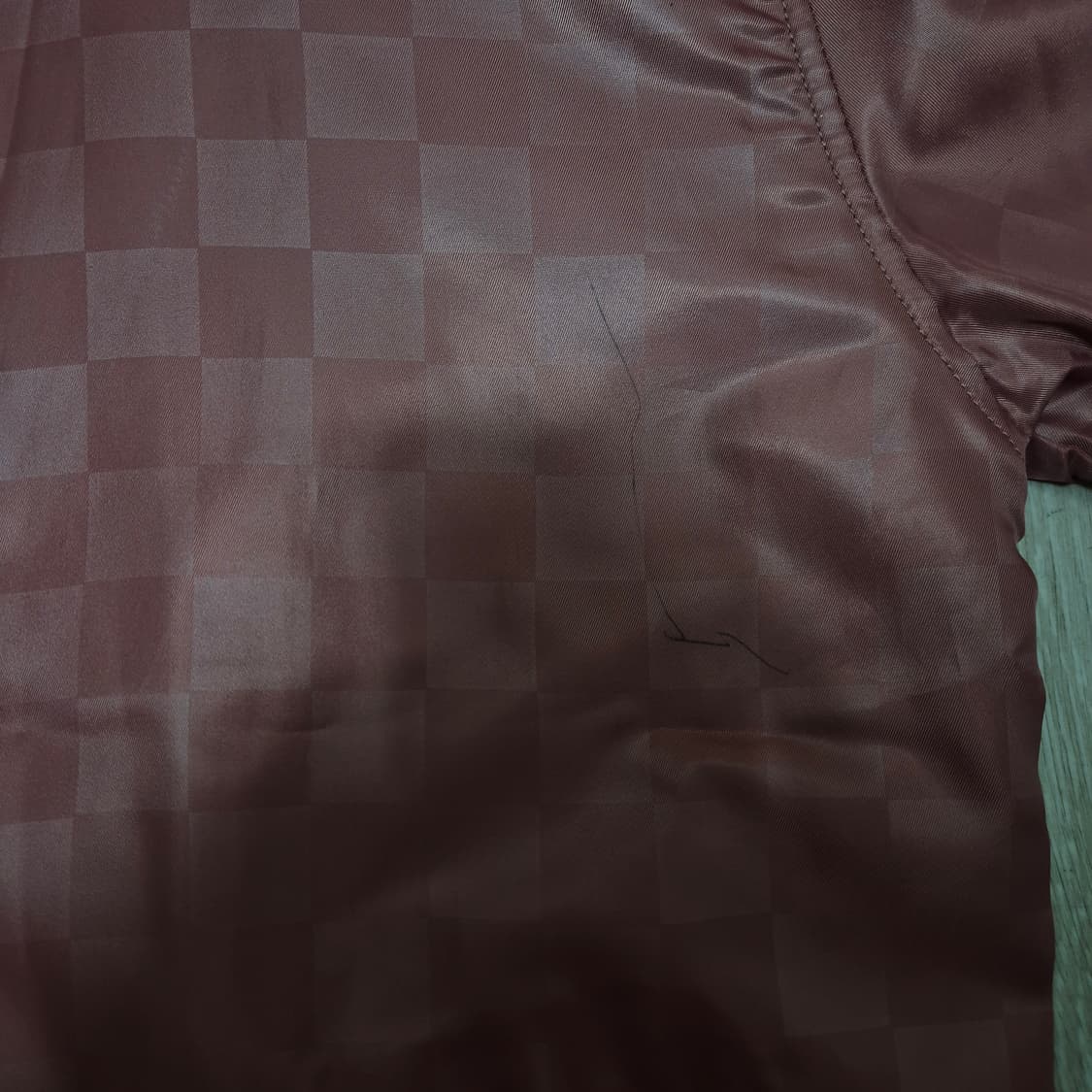 스투시 인터내셔널 체커보드 사틴 코치자켓 M(95) 상품이미지4