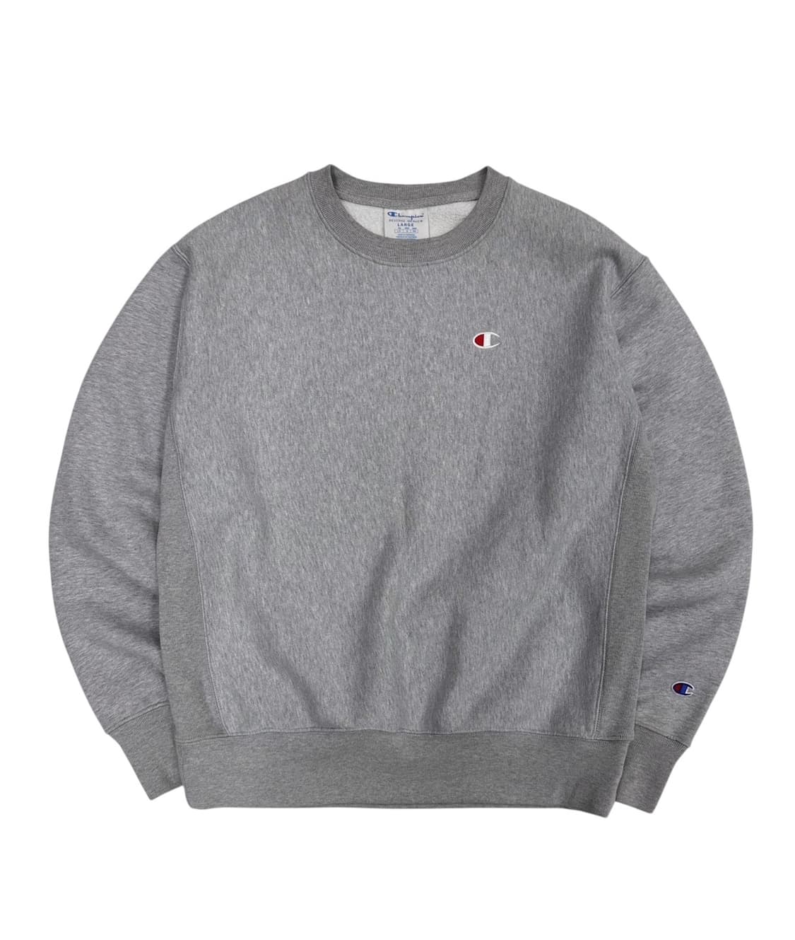 챔피온 리버스위브 맨투맨 그레이 (2XL) 상품이미지1