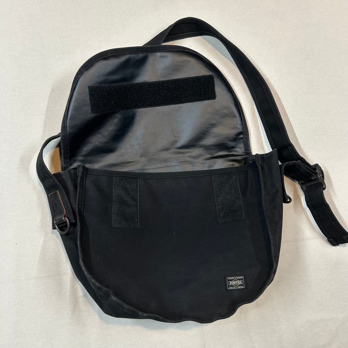 요시다 포터 스테인 블랙 메신저백 가방 숄더백 크로스백 W34 상품이미지3