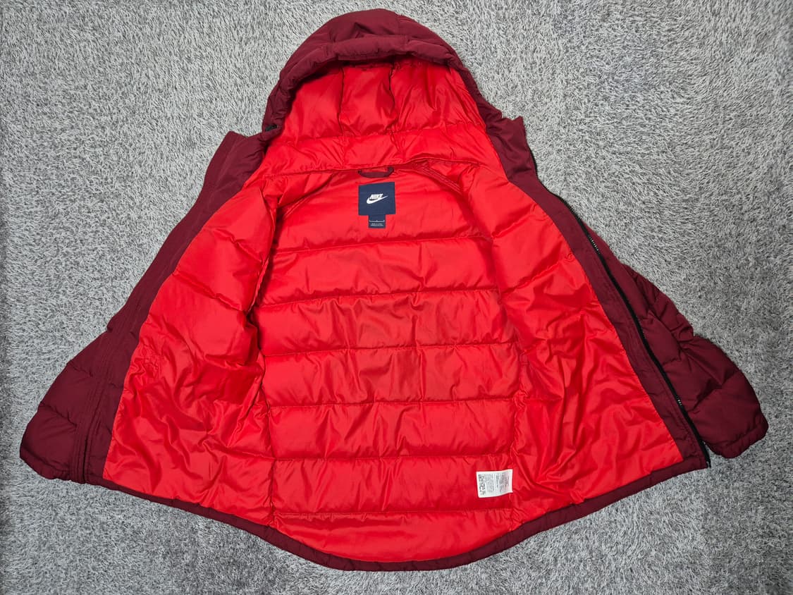 나이키 남성 투웨이지퍼 덕다운 패딩 자켓 L(100) 상품이미지5
