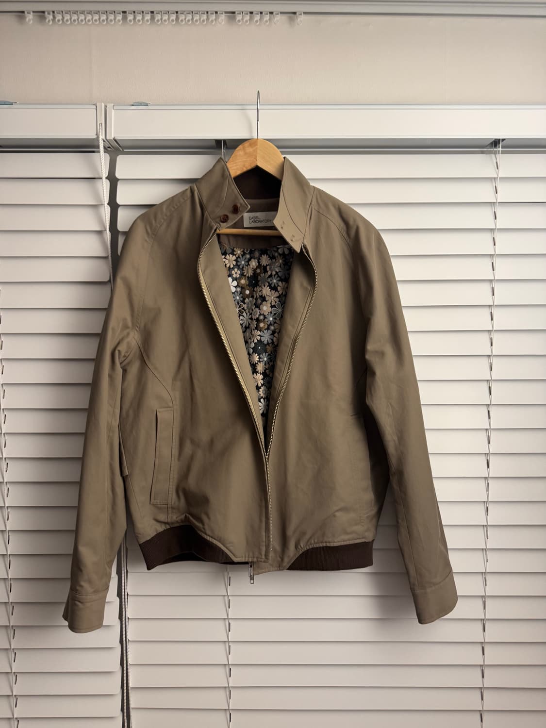 EASEL LABORATORY 해링턴 블루종 L 상품이미지1