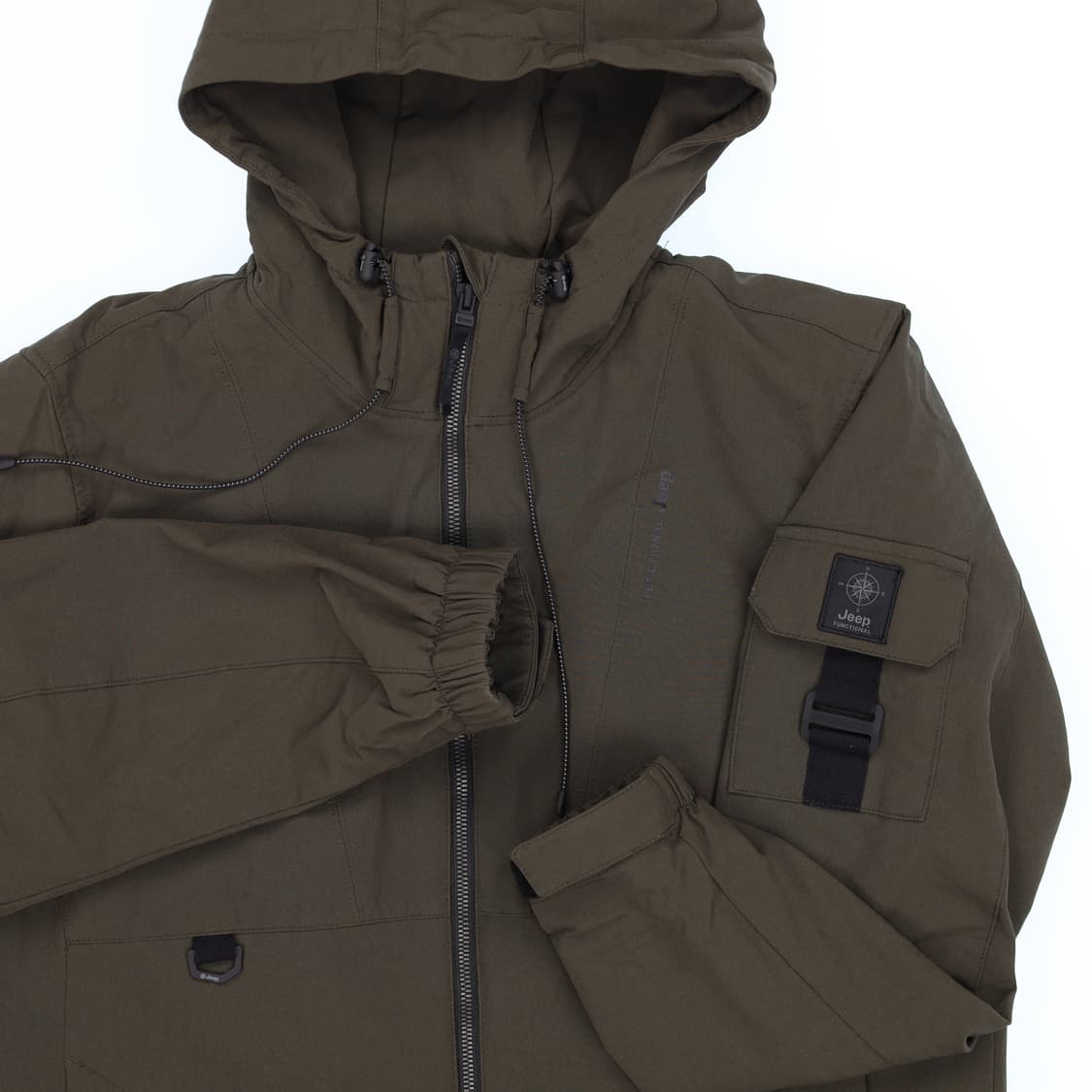 [100] 최신형 지프 JEEP 택티컬 포켓 후드 집업 자켓 N7089 상품이미지4