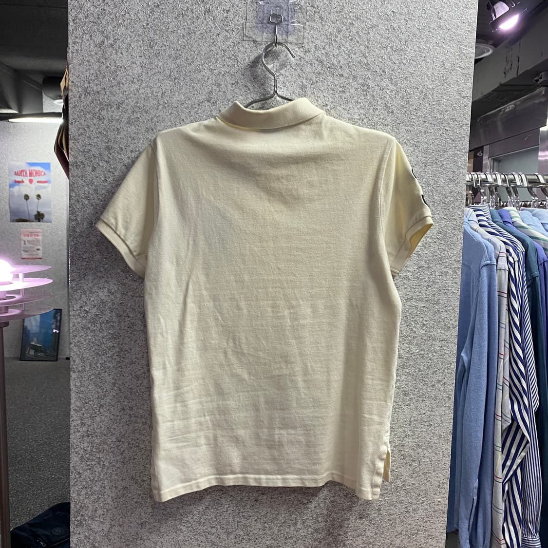 폴로랄프로렌 빅포니 넘버 3 패치 커스텀핏 카라넥티 B4531 상품이미지5