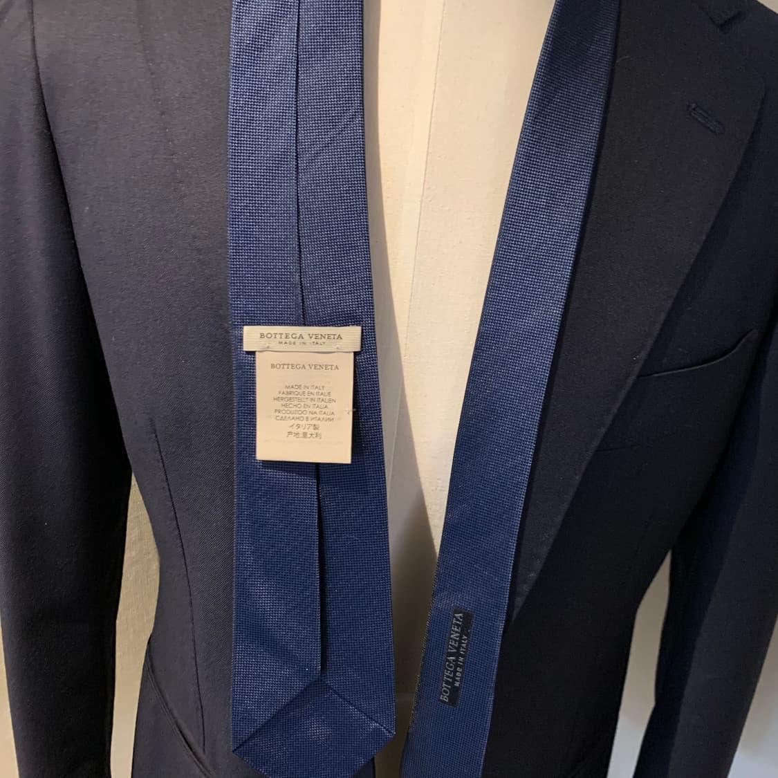 보테가 베네타 솔리드 이태리 100실크 명품넥타이 최상급 7.5cm 상품이미지2