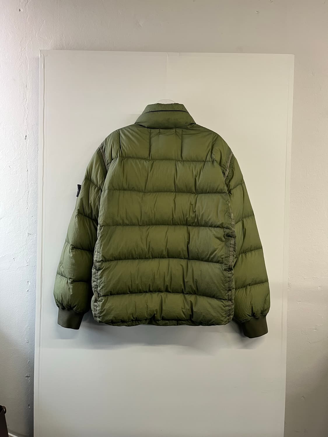 00s 스톤아일랜드 가먼트 다이드 다운 자켓 상품이미지4