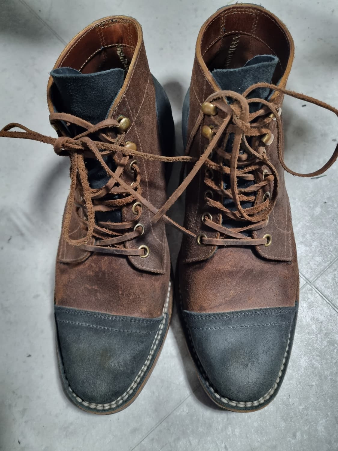 SANTALUM 남성 스웨이드 부츠 상품이미지1