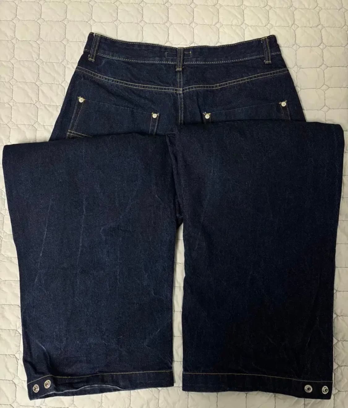 [2] 9999아카이브 더블니 데님팬츠 상품이미지6