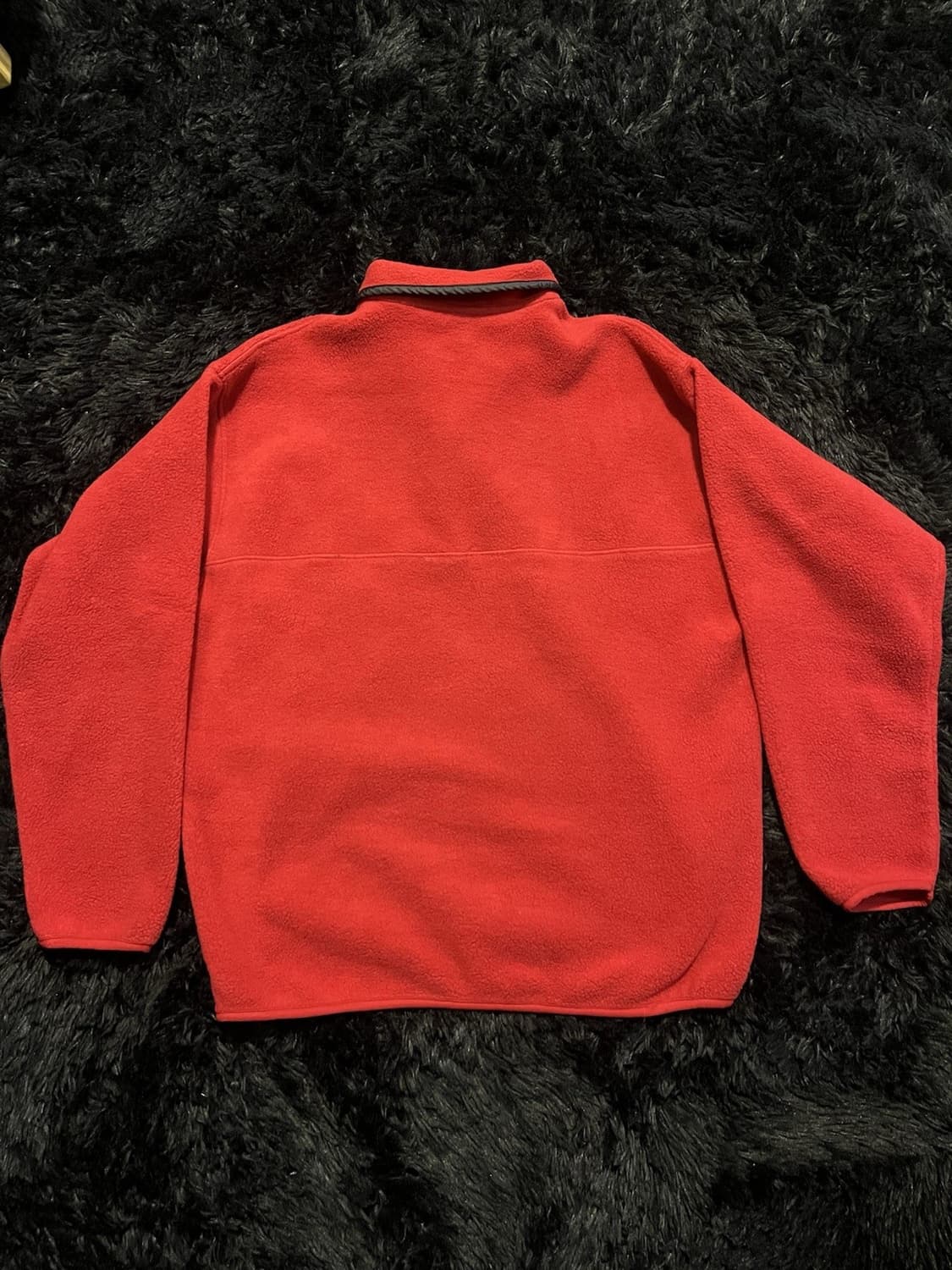 13FW 파타고니아 신칠라 스냅-T 레드/차콜 멕시코 상품이미지4