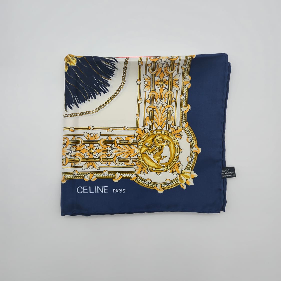CELINE 셀린느 실크 스카프(88cm)[JBF9685-0009-05] 상품이미지2