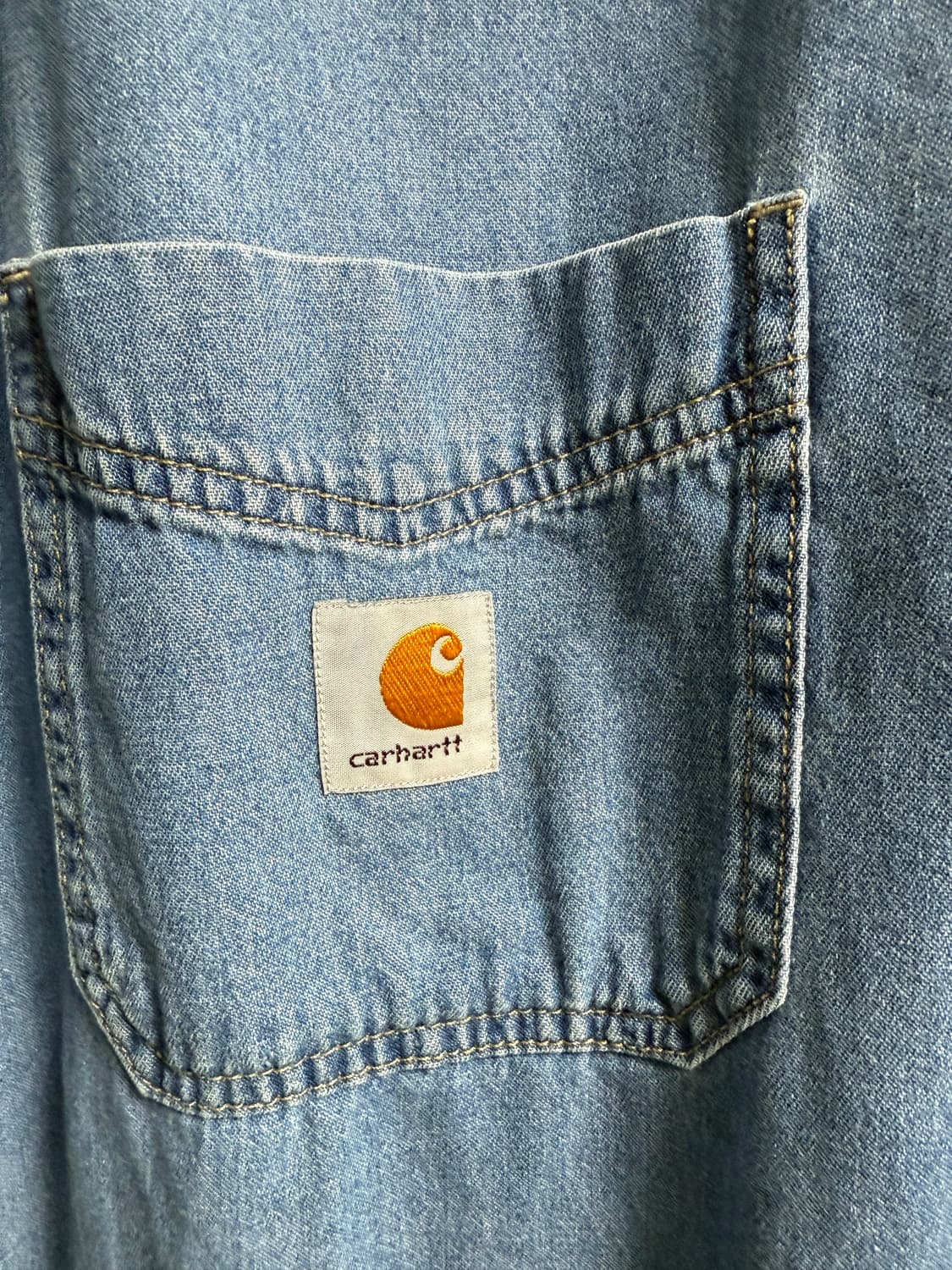 칼하트 데님 셔츠 상품이미지2