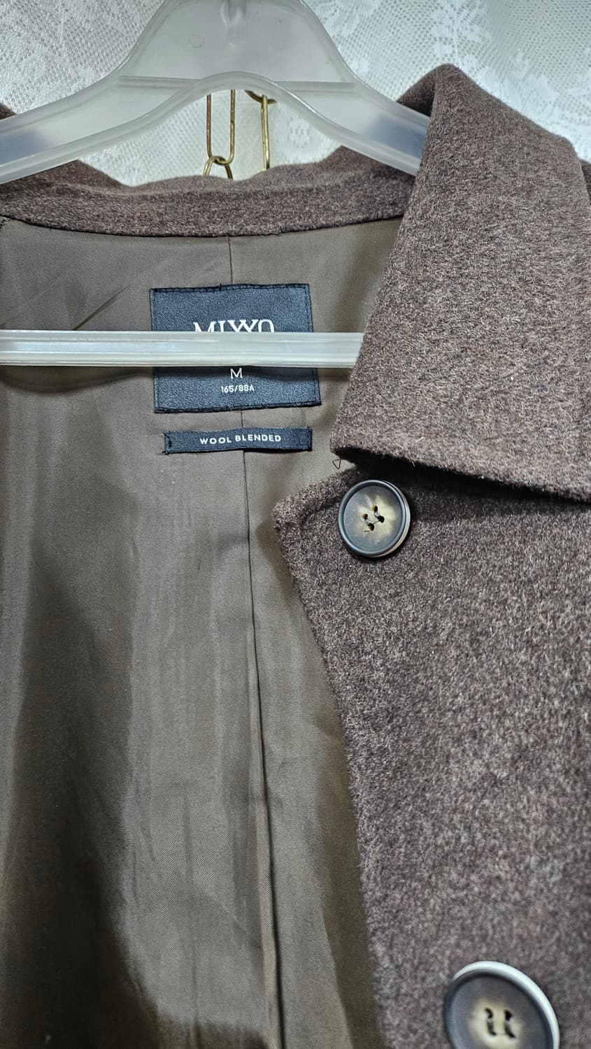 미쏘 핸드메이드   브라운 코트 M 상품이미지5