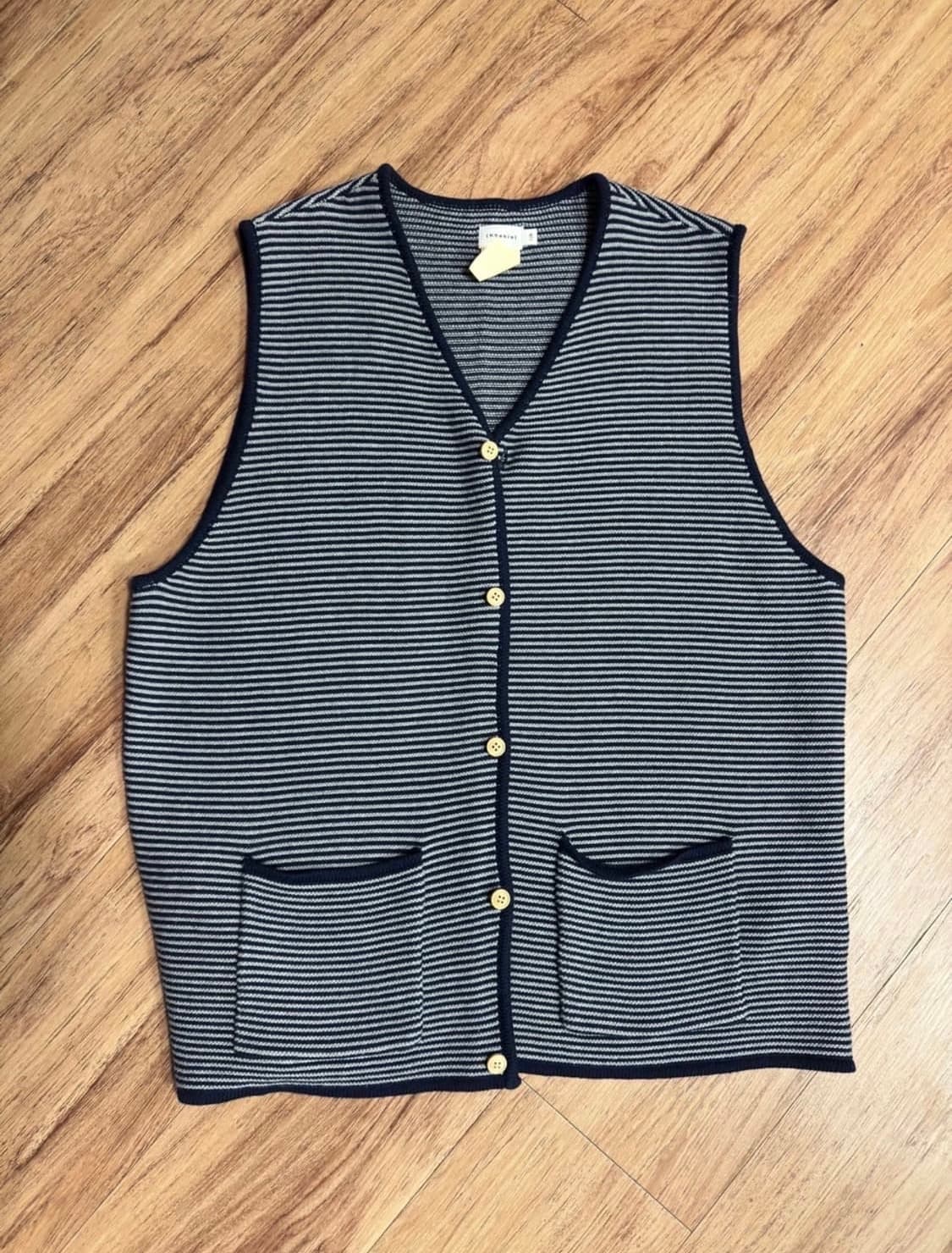 카키스 cabin knit vest L사이즈 상품이미지2