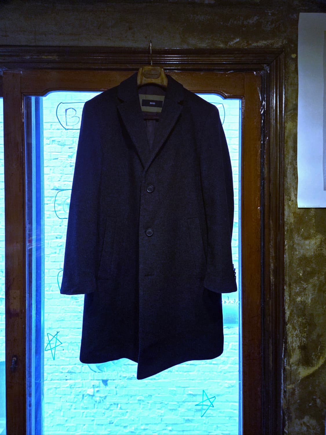 휴고보스 헤비멜톤 탑코트 상품이미지1