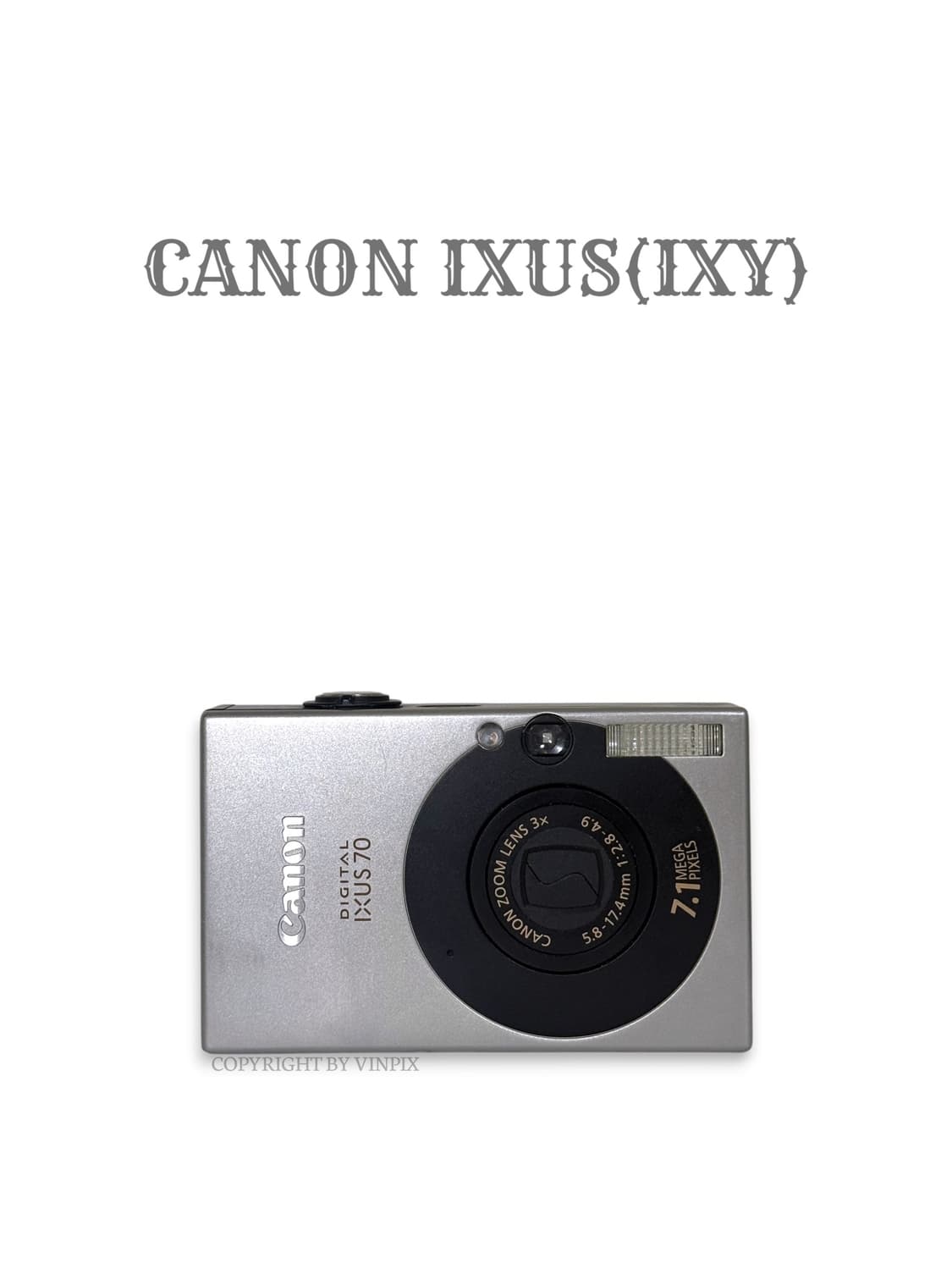 캐논 익서스 70(ixus 70) 디지털 카메라 디카 상품이미지1