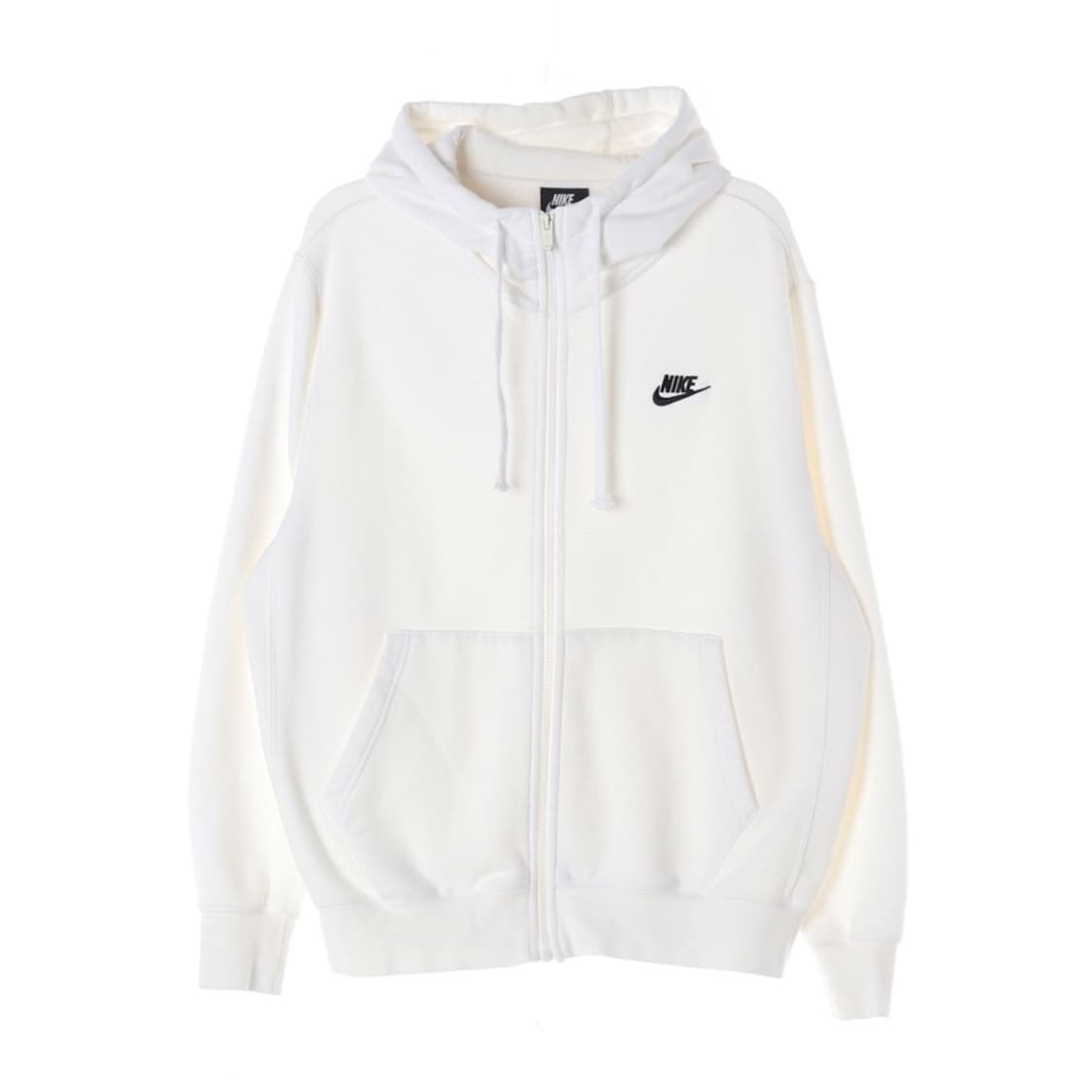 나이키 스우시 자수 화이트 후드집업 M 상품이미지1